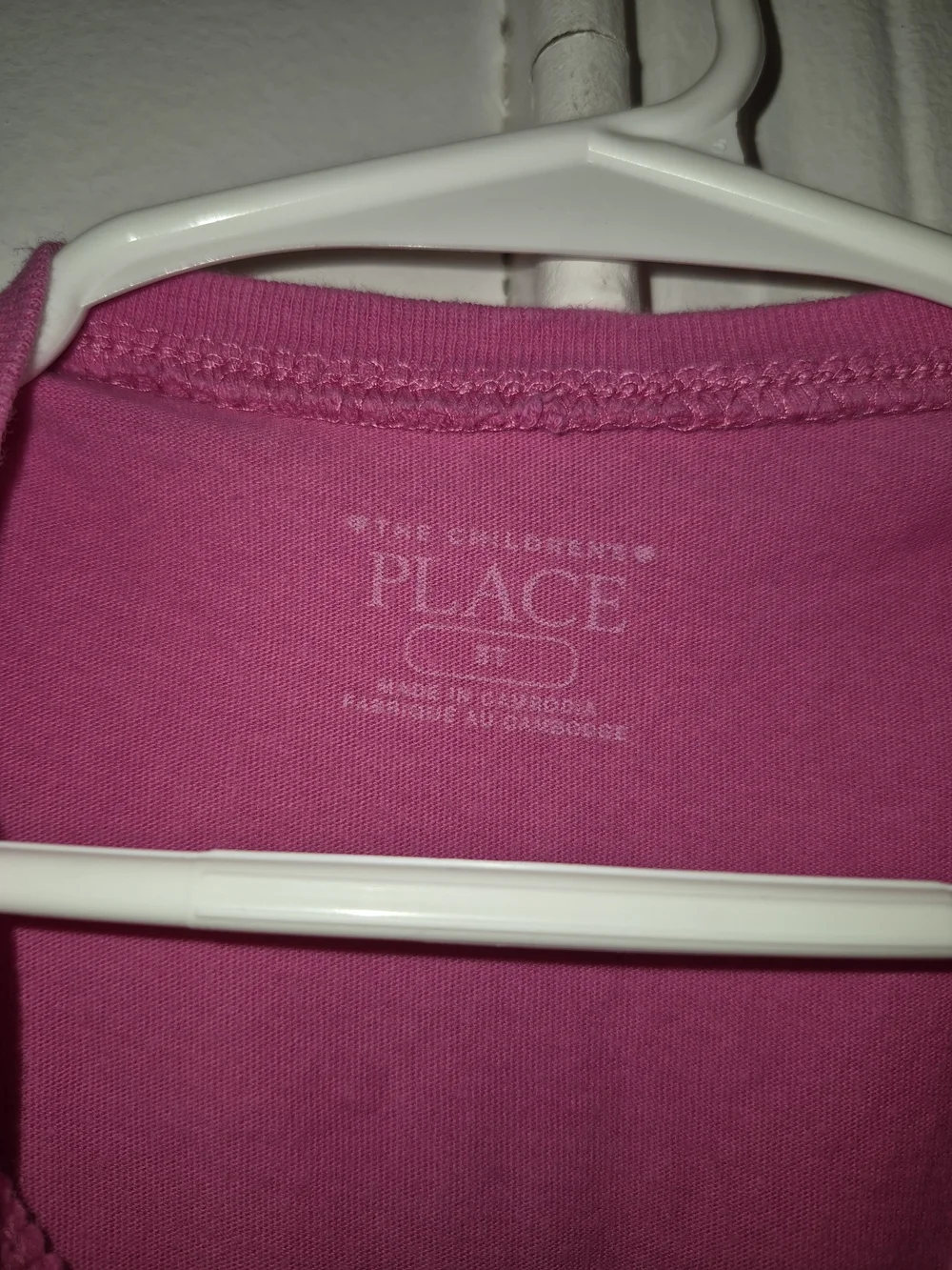 Children's Place 3T Pink "Beautiful Like Mommy" Long Sleeve Kids Top - Picture 4 of 6